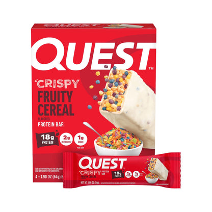 Quest Fruity Cereal Crispy Hero Protein Bars