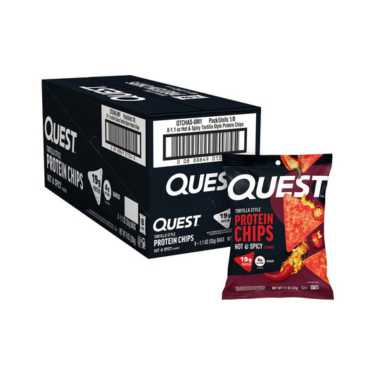 Quest Chips De Proteína Estilo Tortilla Hot & Spicy