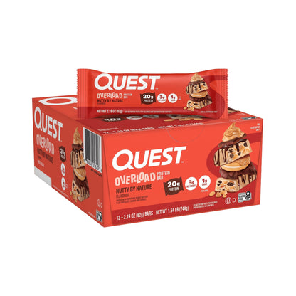 Quest Overload Barra Nutty By Nature