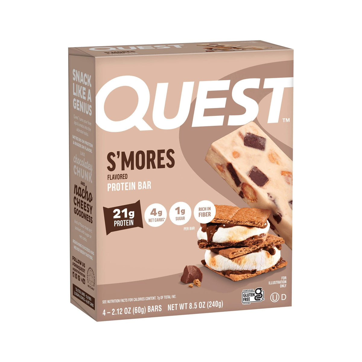 Quest Barras De Proteína S'mores