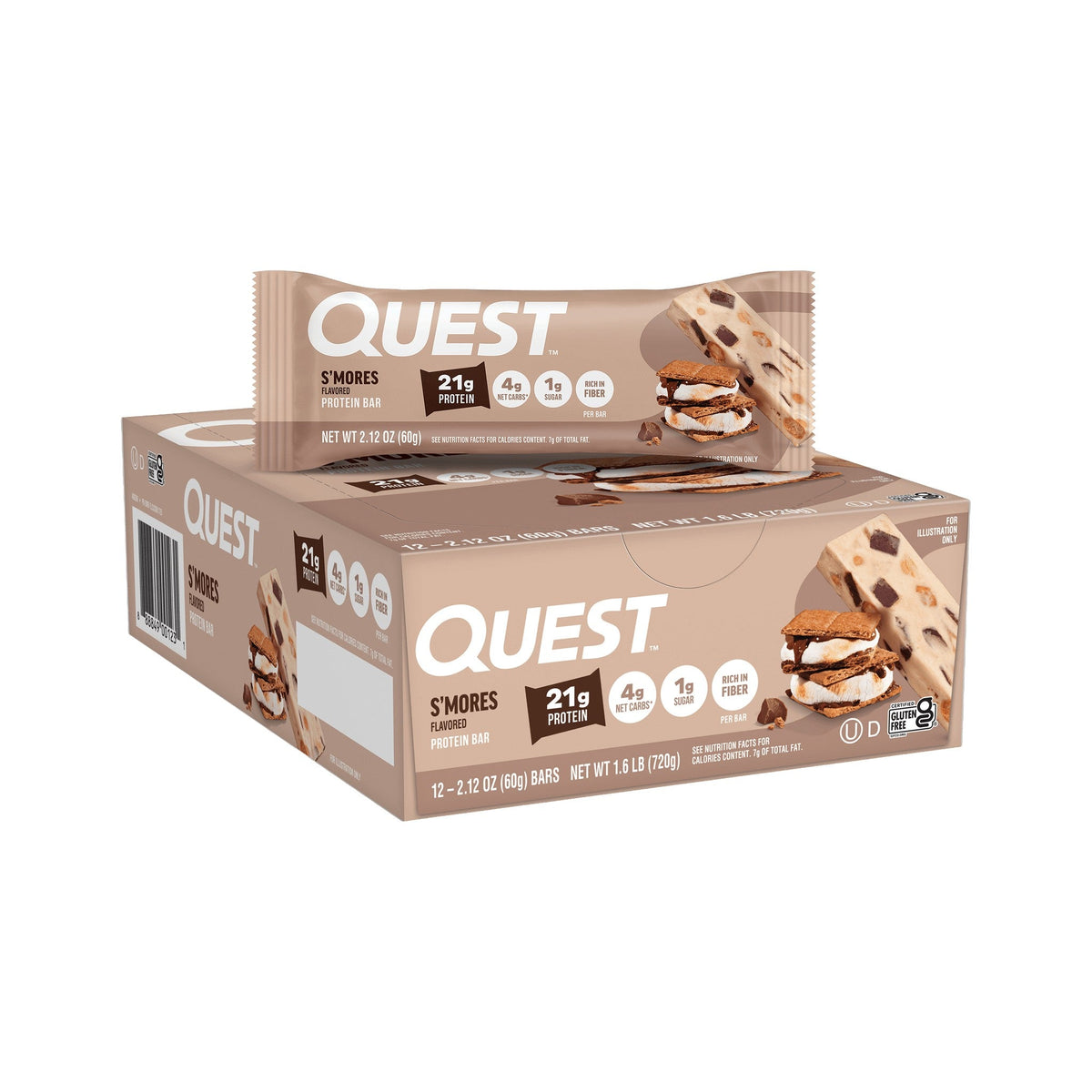 Quest Barras De Proteína S'mores