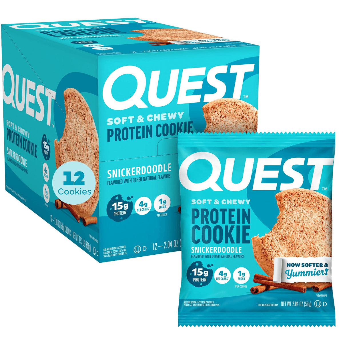 Quest Galletas De Proteína Snickerdoodle