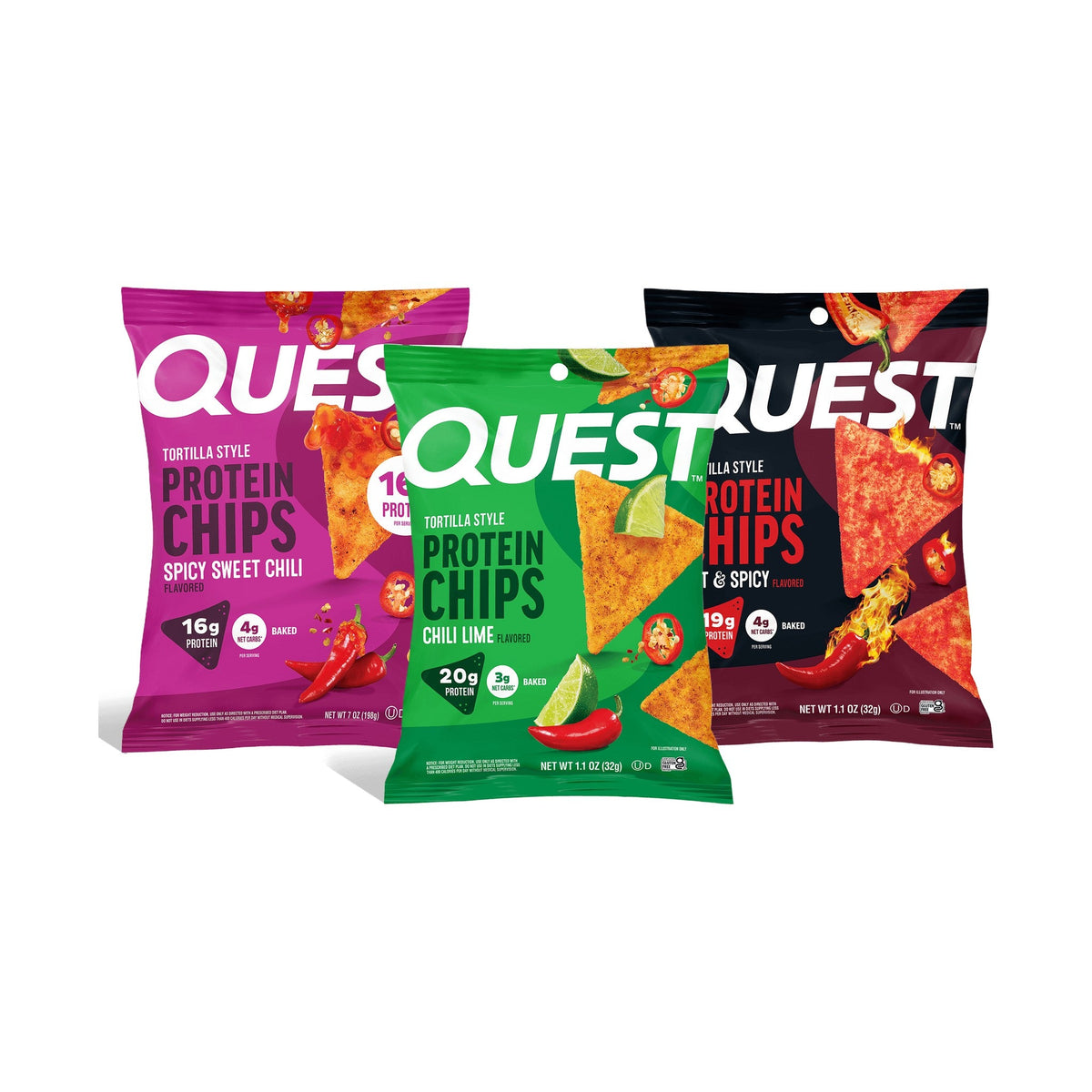 Quest Chips De Proteína Picantes Surtidos