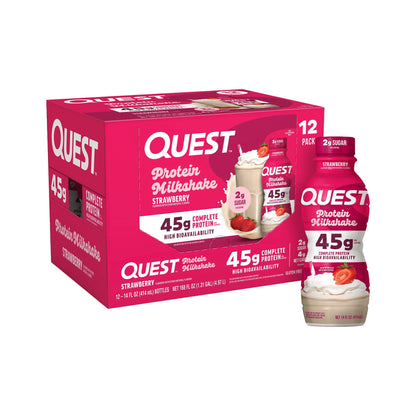 Quest Malteada De Proteína 45 g Fresa