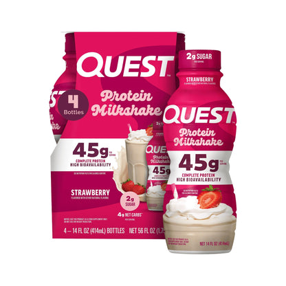 Quest Malteada De Proteína 45 g Fresa