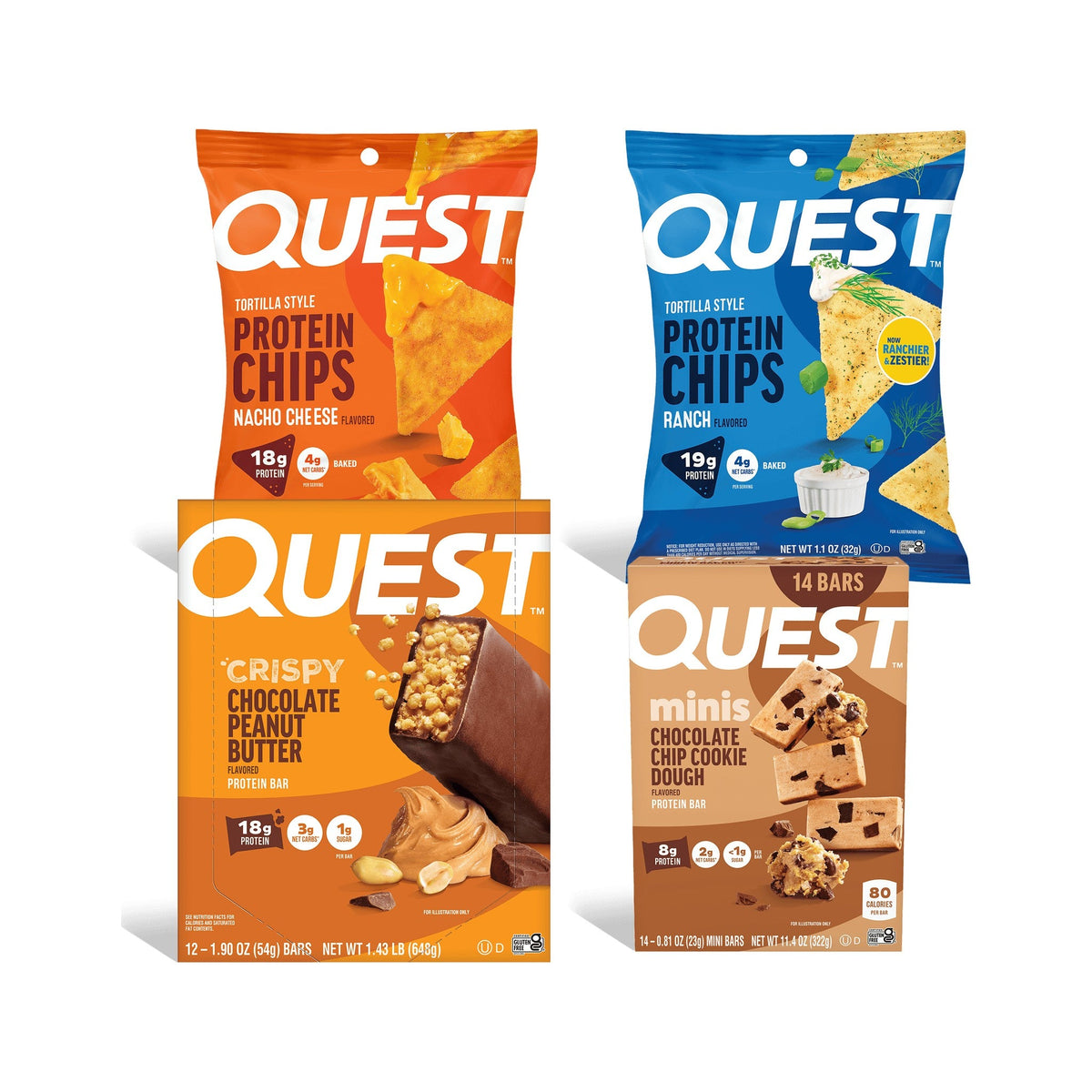 Quest Botanas Surtidas Dulce Y Salado