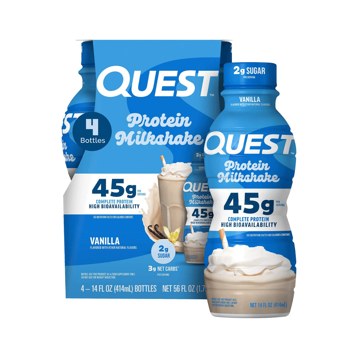 Quest Malteada De Proteína 45 g Vainilla