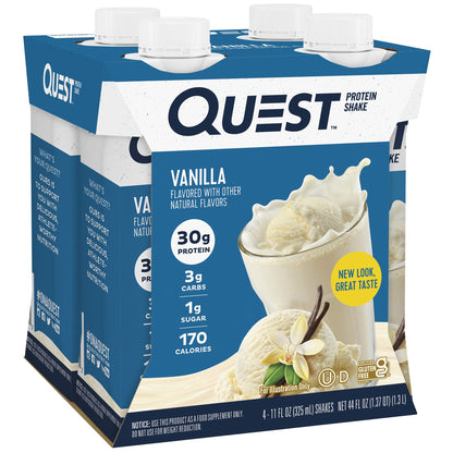 Quest Malteadas De Proteína Vainilla Listas Para Tomar