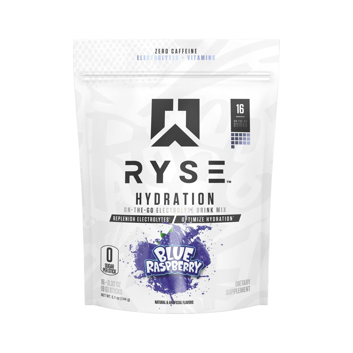 RYSE Hidratación en Sobres