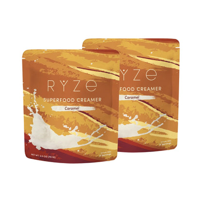RYZE Creamer de Superalimentos Caramelo 2 Piezas