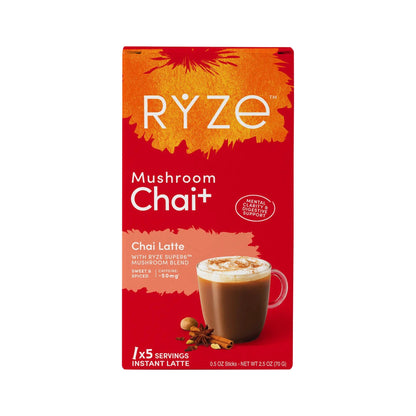 RYZE Chai Latte con Hongos Caja