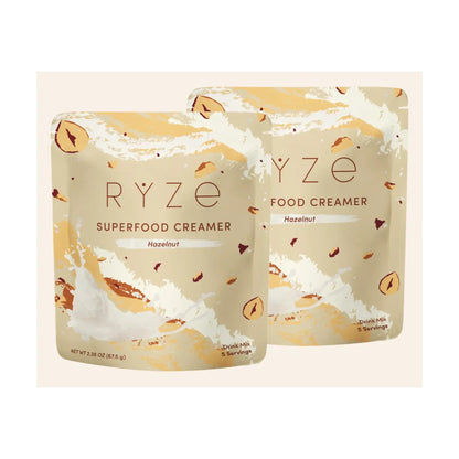 RYZE Creamer de Superalimentos Avellana 2 Piezas