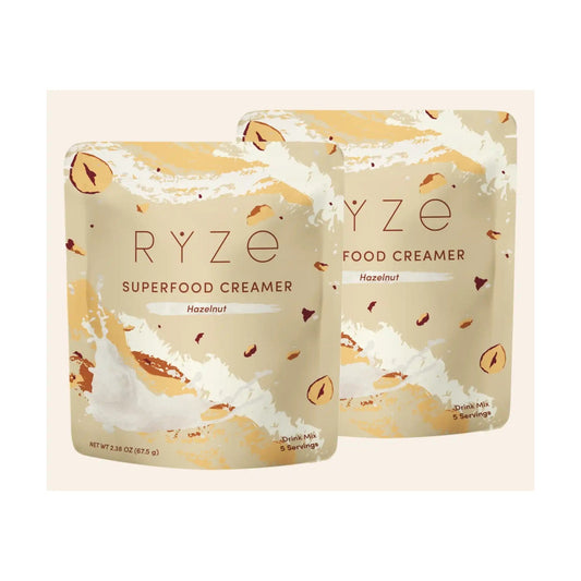RYZE Creamer de Superalimentos Avellana 2 Piezas