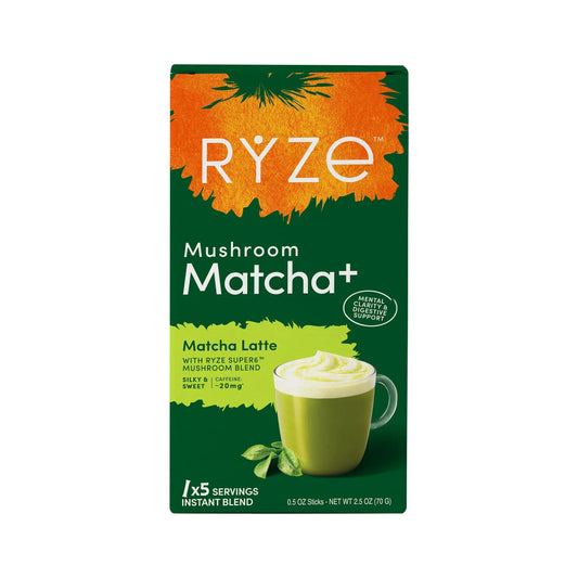 RYZE Matcha Latte con Hongos Caja
