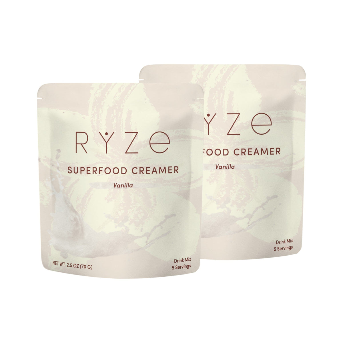 RYZE Creamer de Superalimentos Vainilla 2 Piezas
