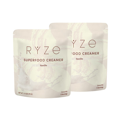 RYZE Creamer de Superalimentos Vainilla 2 Piezas