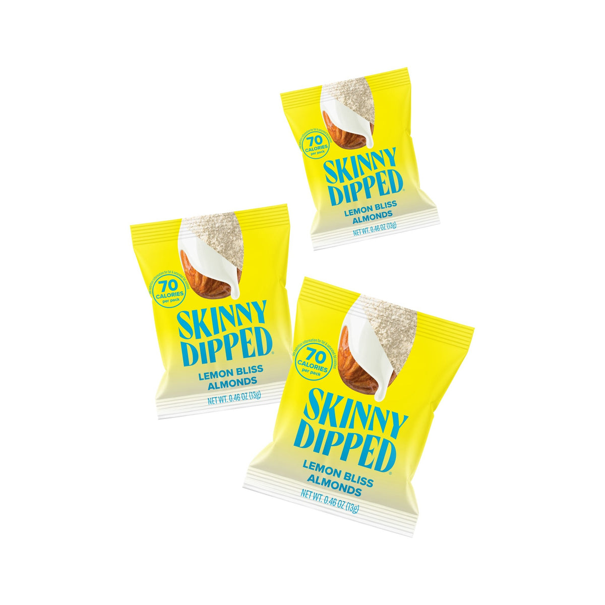 SkinnyDipped Almendras Cubiertas Lemon Bliss Limón