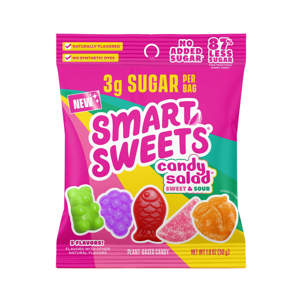 SmartSweets Gomitas Bajas En Azúcar Candy Salad