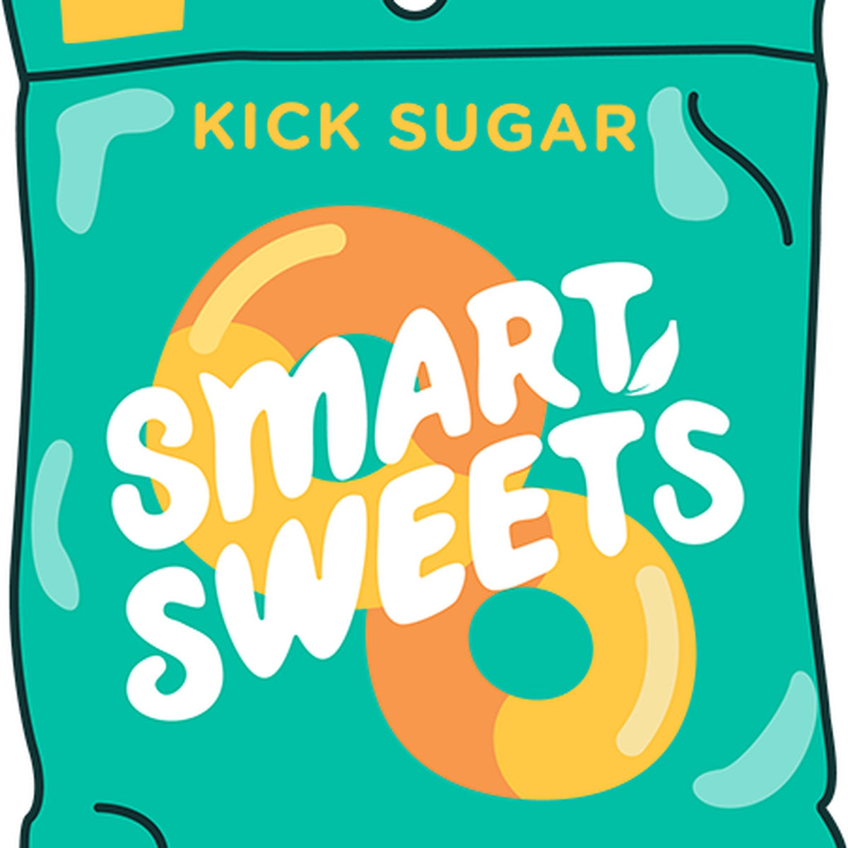SmartSweets Aros De Durazno Bajos En Azúcar