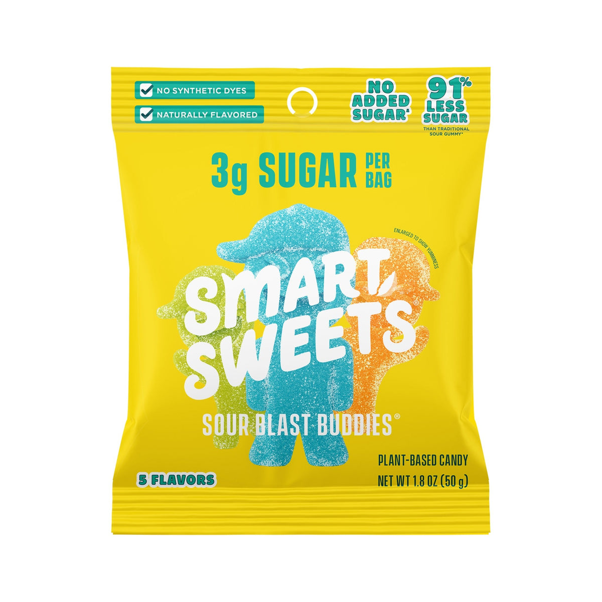 SmartSweets Gomitas Ácidas Sour Blast Buddies