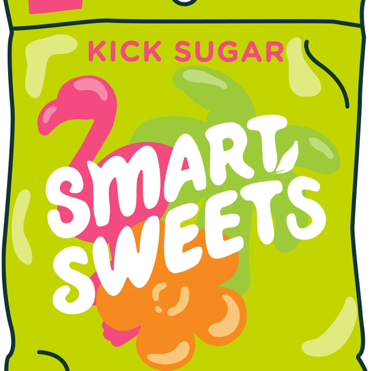 SmartSweets Gomitas Ácidas Tropicales