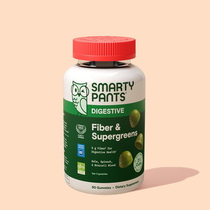 SmartyPants Gomitas Adulto Fibra y Supergreens
