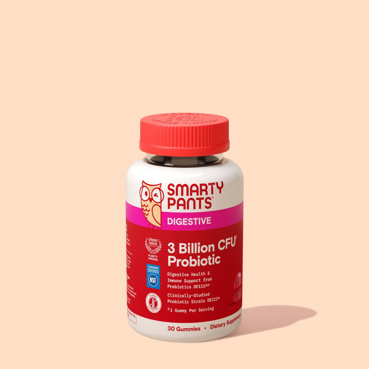 SmartyPants Probiótico Adulto 3 Mil Millones