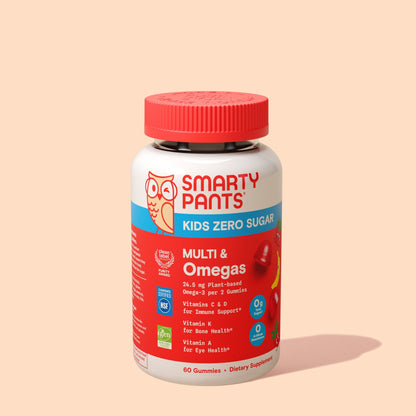 SmartyPants Kids Multivitamínico con Omegas Sin Azúcar Gomitas