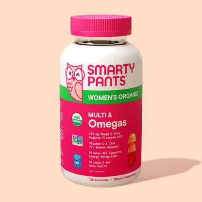 SmartyPants Multivitamínico Orgánico para Mujer con Omegas Gomitas