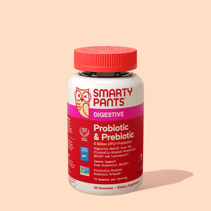SmartyPants Probiótico y Prebiótico Adulto Gomitas