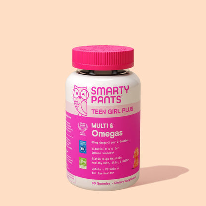 SmartyPants Multivitamínico Adolescente Mujer con Omegas Gomitas