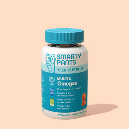 SmartyPants Multivitamínico Adolescente Hombre con Omegas Gomitas