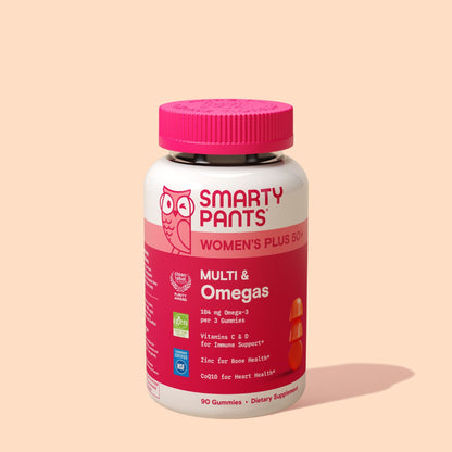 SmartyPants Multivitamínico Mujer 50+ Plus con Omegas Gomitas