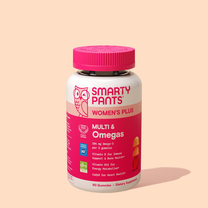 SmartyPants Multivitamínico Plus para Mujer con Omegas Gomitas