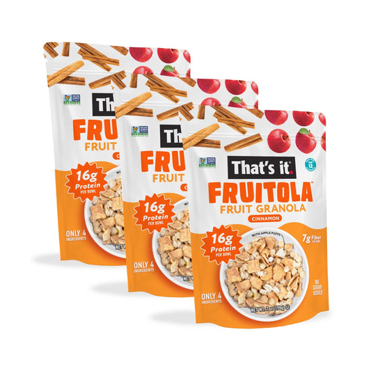 That's it. Fruitola Granola De Fruta Canela 3 Bolsas