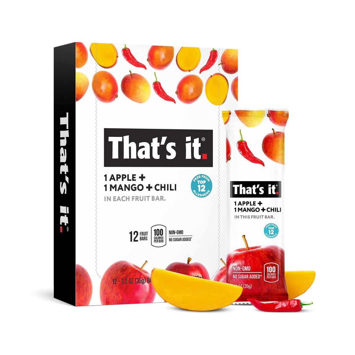 That's it. Barras De Fruta Manzana, Mango Y Chile