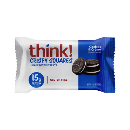 think! Crispy Squares Cuadritos De Arroz Cookies & Crème