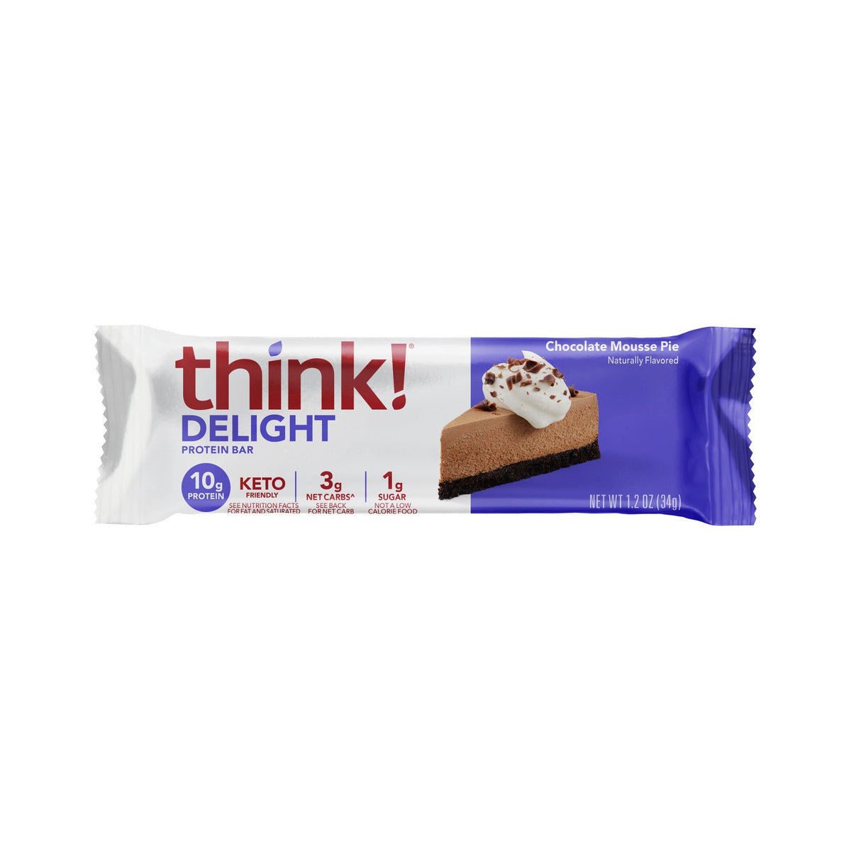 think! Delight Barras Mousse De Chocolate