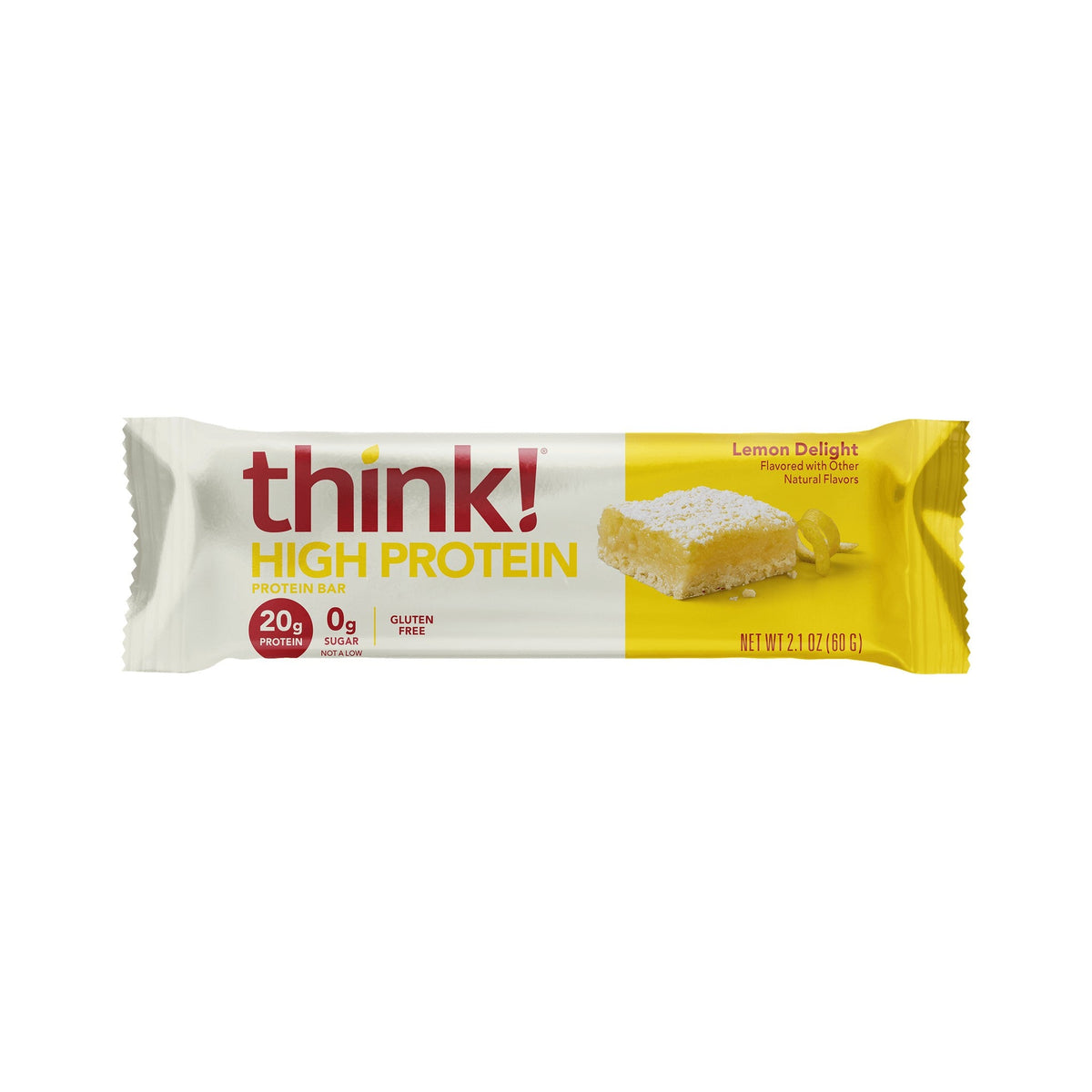 think! Barras De Proteína Lemon Delight