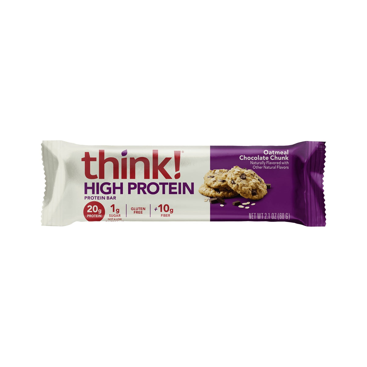 think! Barras De Proteína Avena Con Trozos De Chocolate