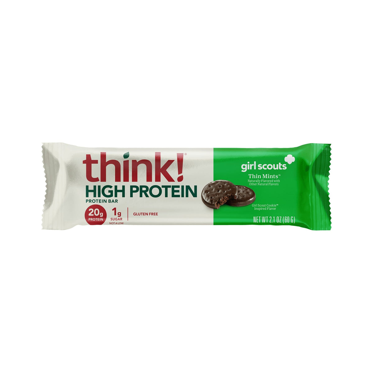 think! Barras De Proteína Girl Scouts Thin Mints