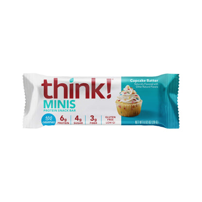 think! Minis Barras De Proteína Cupcake Batter
