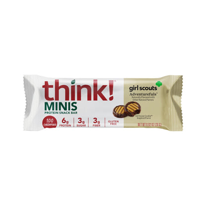 think! Minis Barras De Proteína Girl Scouts Adventurefuls