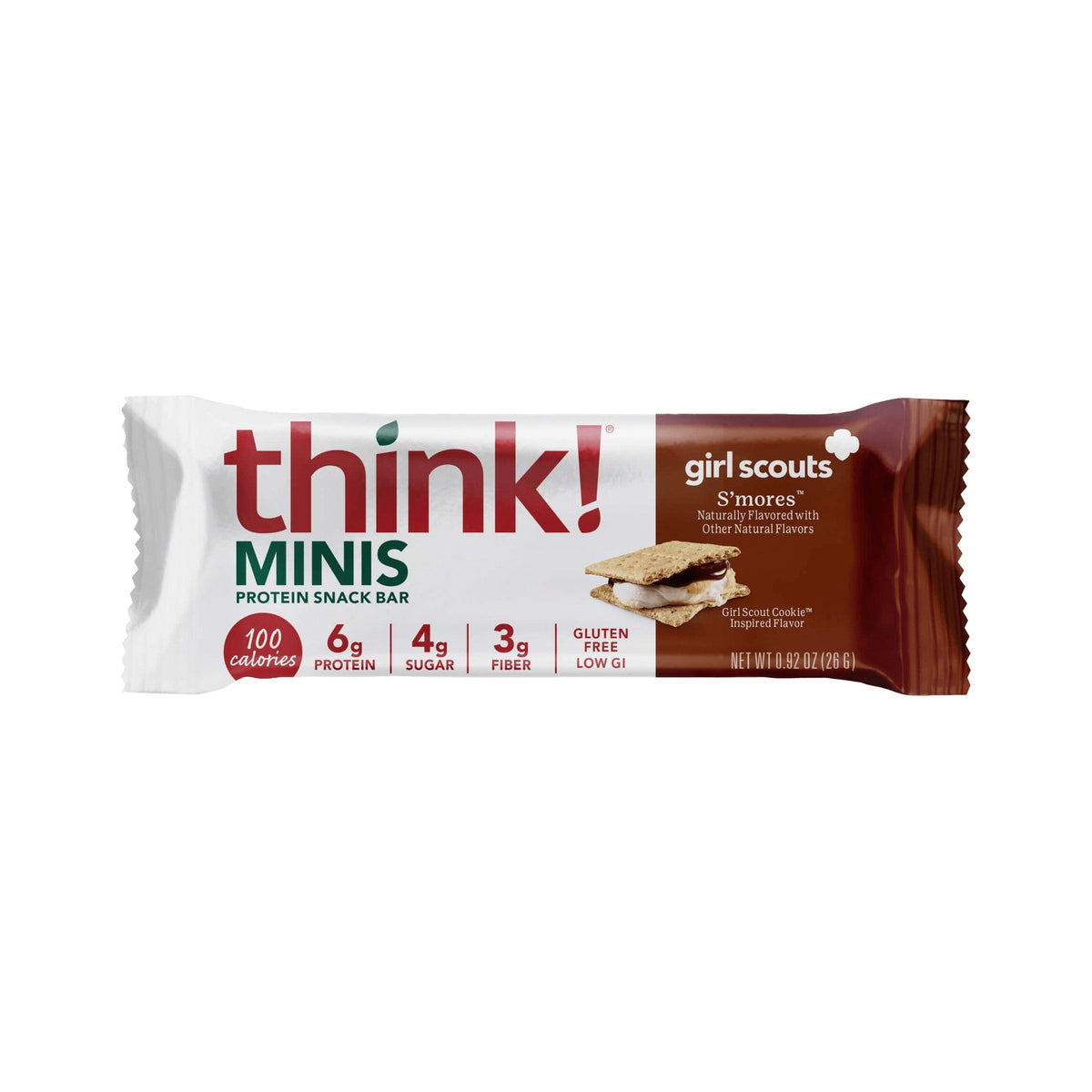 think! Minis Barras De Proteína Girl Scouts S'mores