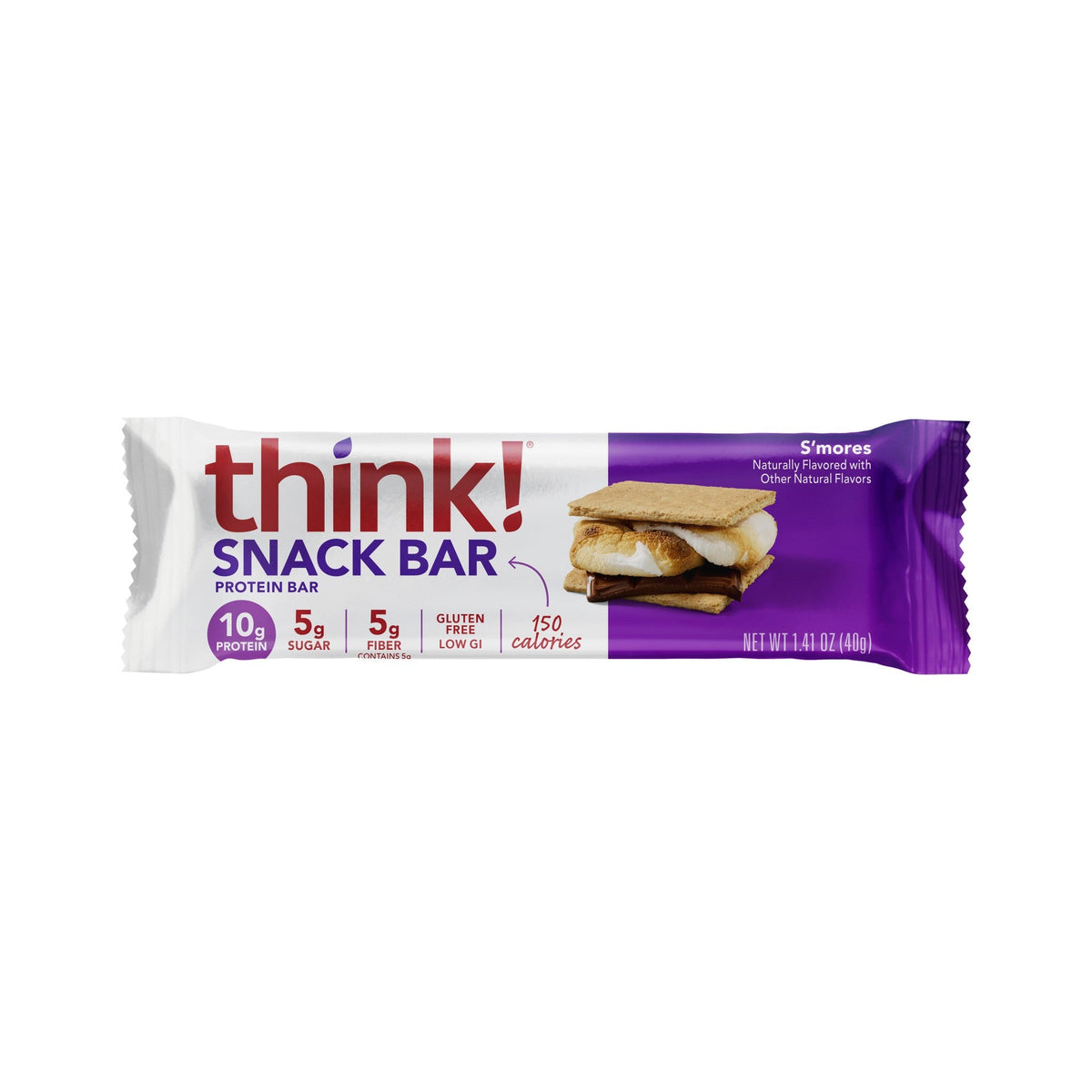 think! Barras Snack De Proteína S'mores