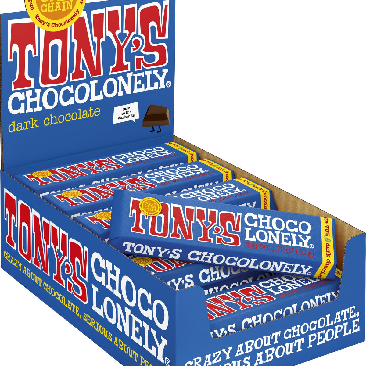Tony's Chocolonely Mini Barras Chocolate Amargo 70%