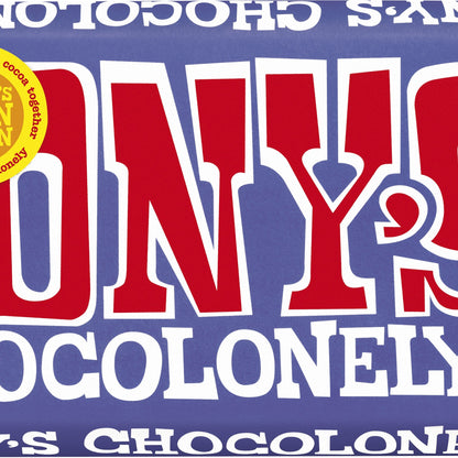 Tony's Chocolonely Chocolate Semiamargo con Pretzel y Toffee 42%