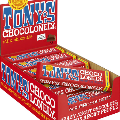 Tony's Chocolonely Mini Barras Chocolate con Leche 32%