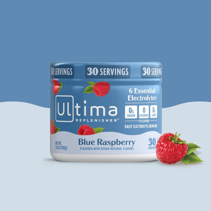 Ultima Replenisher Electrolitos en Polvo Blue Raspberry