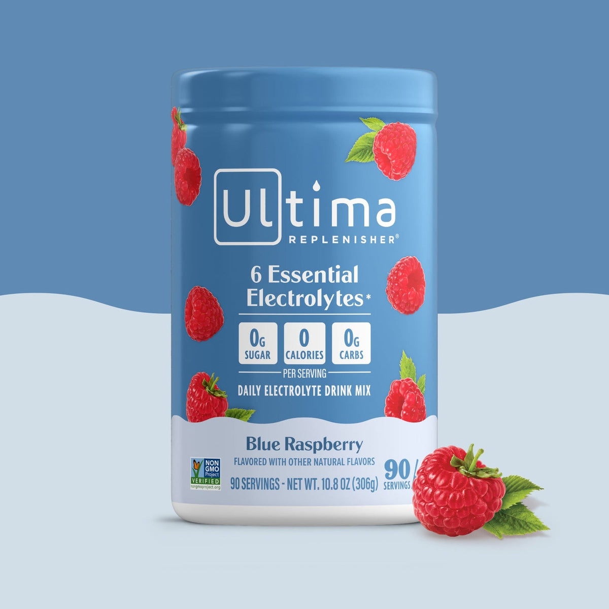 Ultima Replenisher Electrolitos en Polvo Blue Raspberry